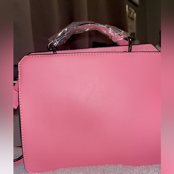 Steven madden bevelyng raspberry satchel - Picture 2 of 4